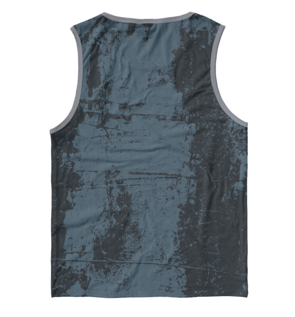 Мужская майка с притом Челюсти цвета Белый Мужская майка с изображением Челюсти цвета Белый