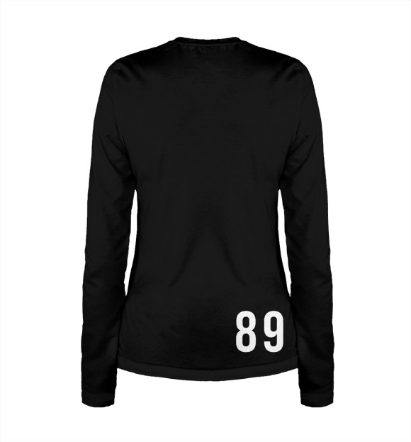 Женский лонгслив с изображением YAMAL цвета Белый