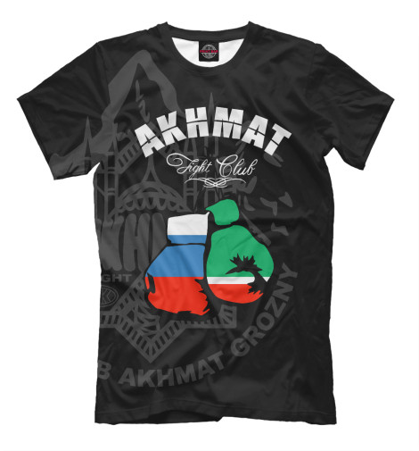 Футболки Print Bar Akhmat Fight Club футболки print bar akhmat chechnya