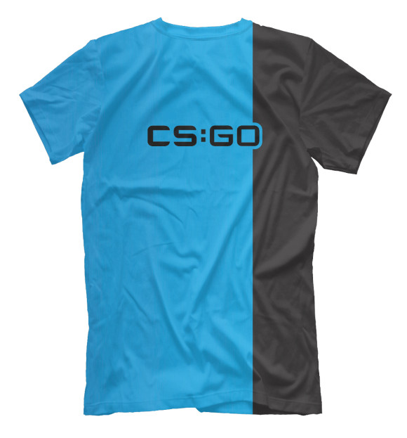 Футболка для мальчиков с изображением CS:GO Силуэт цвета Белый