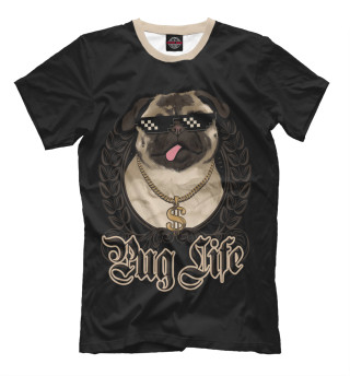 Футболка для мальчиков Pug life