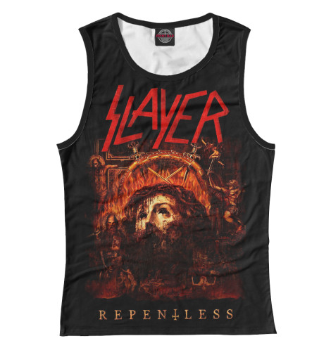 

Майки Print Bar, Белый, Slayer Repentless
