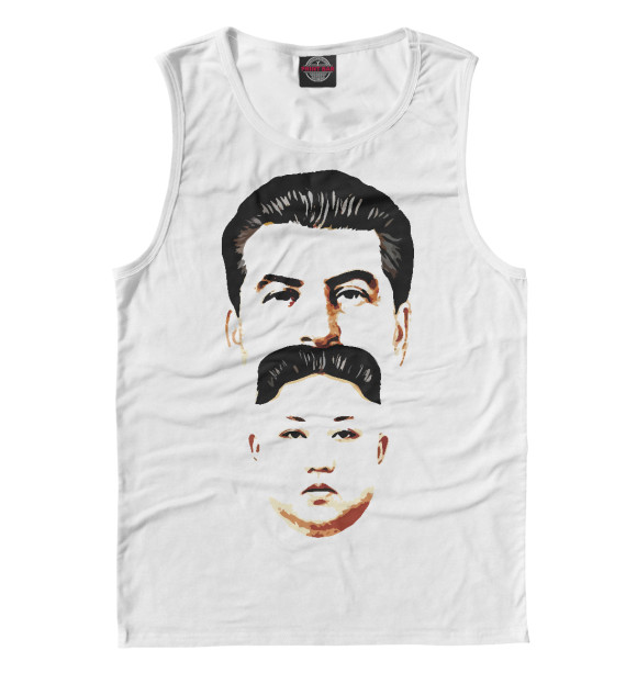 Майка для мальчика с изображением Иллюзия Вождя цвета Белый