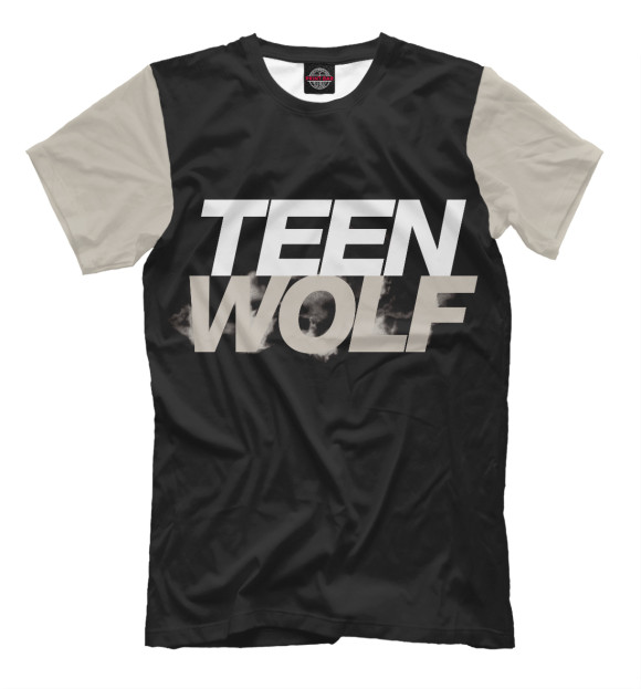 Футболка для мальчиков с изображением Teen Wolf цвета Черный