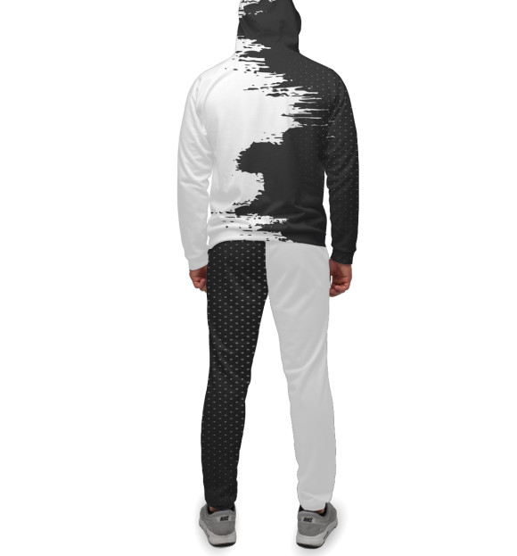 Мужской спортивный костюм с изображением MERCEDES-BENZ sport цвета Белый