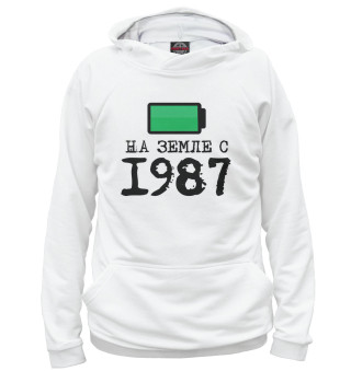 Женское худи На Земле с 1987