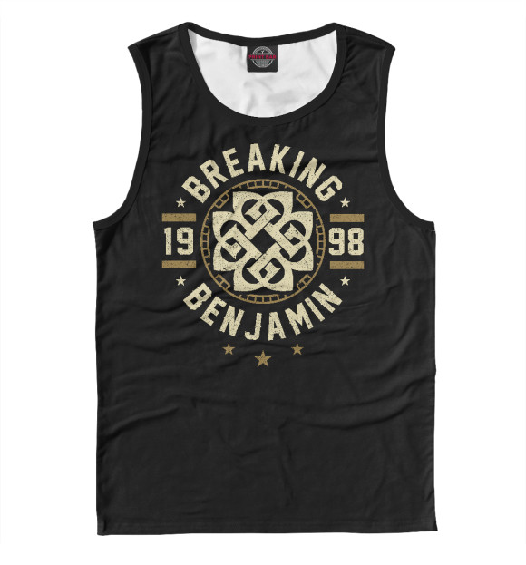 Майка для мальчика с изображением Breaking Benjamin цвета Белый