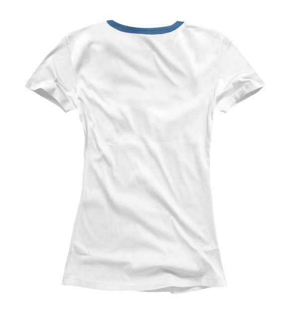 Женская футболка с изображением Маяковский цвета Белый