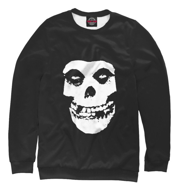 Женский свитшот с изображением Misfits цвета Белый