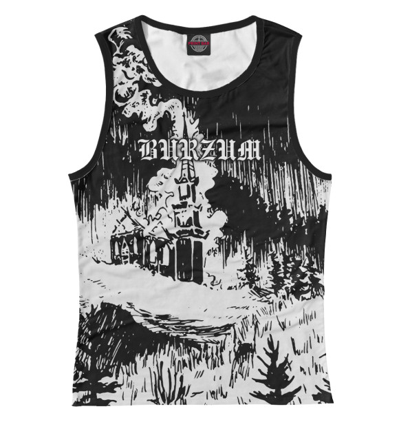 Майка для девочки с изображением Burzum цвета Белый