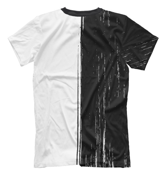 Мужская футболка с изображением Святая Русь - Символ Велеса цвета Белый