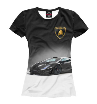 Футболка для девочек Lamborghini