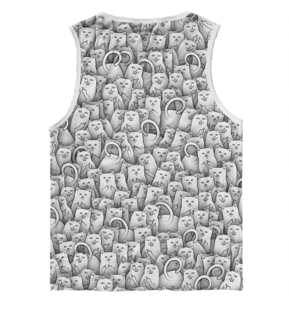 Майка для мальчика с изображением Ripndip цвета Белый