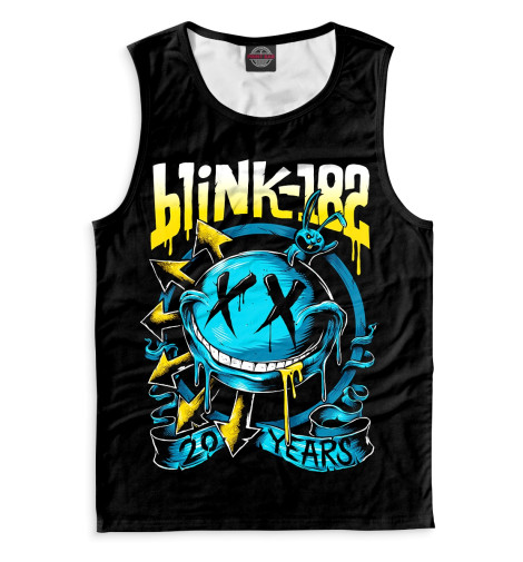 

Майки Print Bar, Белый, blink-182