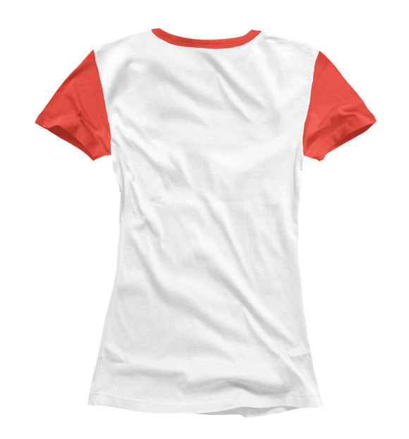 Женская футболка с изображением American Dad! цвета Белый