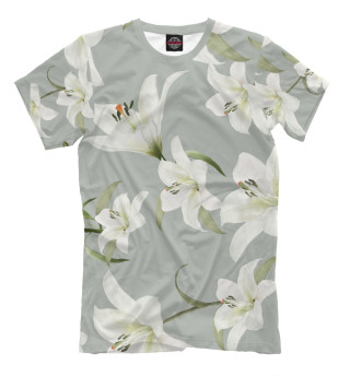 Мужская футболка Pattern lily