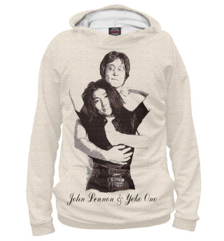 Женское худи John Lennon & Yoko Ono