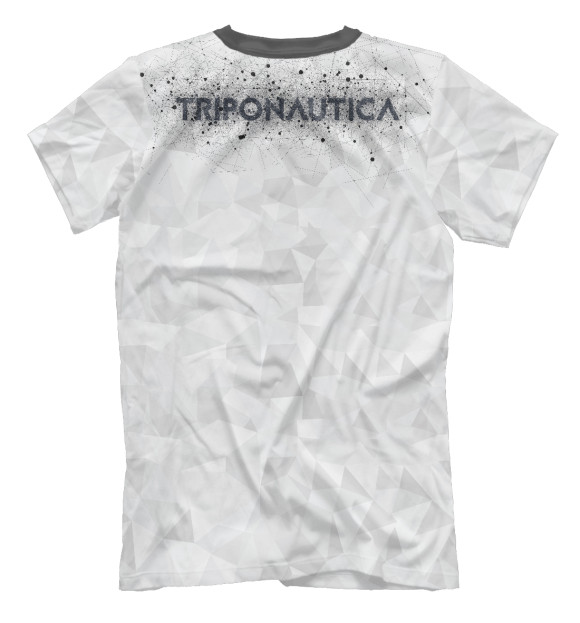 Мужская футболка с изображением TRIPONAUTICA цвета Белый