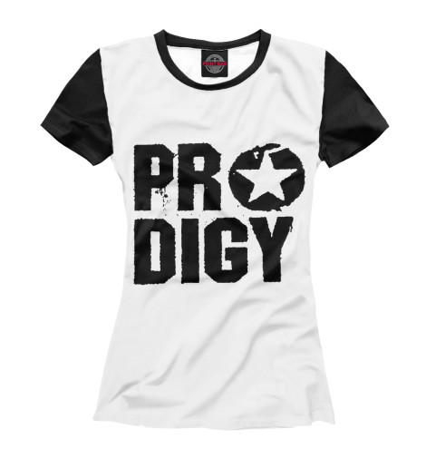 

Футболки Print Bar, Белый, The Prodigy