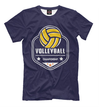Мужская футболка Чемпионат по Волейболу