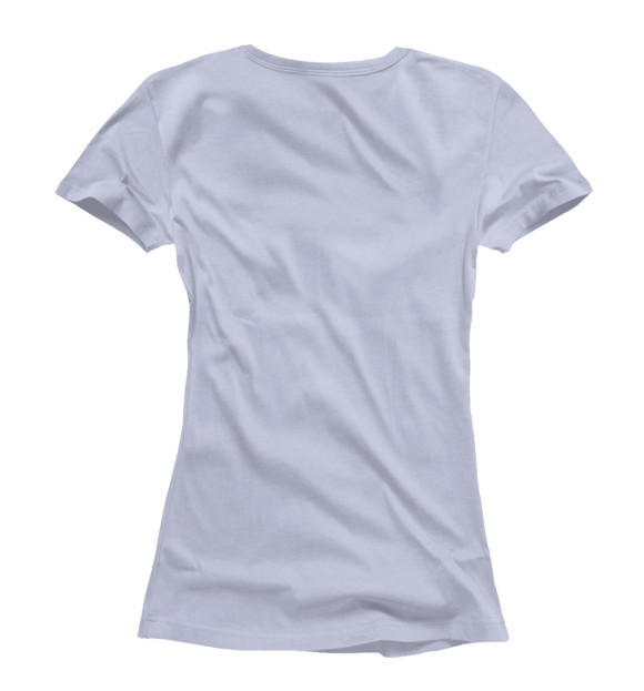 Женская футболка с изображением Heisencorg цвета Белый