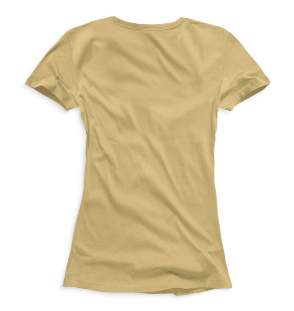 Женская футболка с изображением Карате цвета Белый