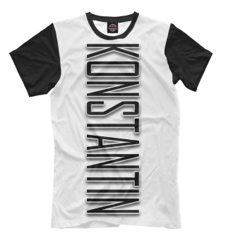 Мужская футболка Konstantin-black