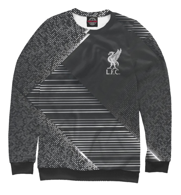 Свитшот для мальчиков с изображением Liverpool F.C. цвета Белый