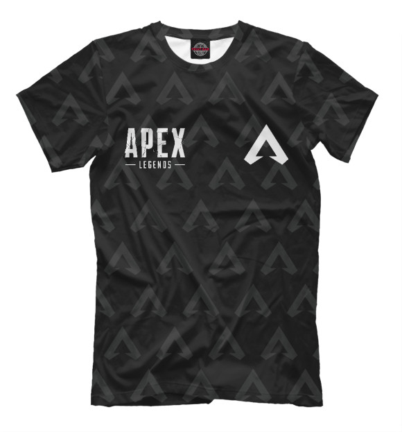 Мужская футболка с изображением Apex legends BLOODHOUND цвета Черный