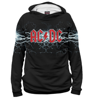 Женское худи AC/DC Молнии