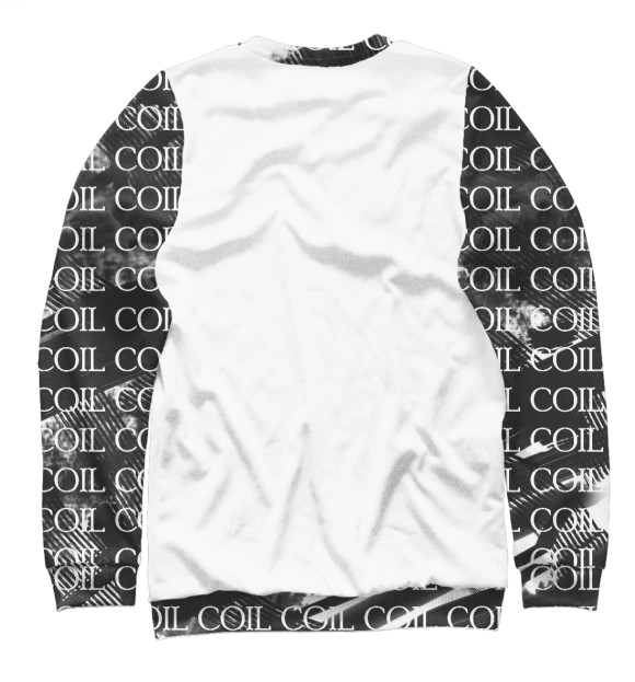 Свитшот для девочек с изображением COIL by Graftio - 2 цвета Белый