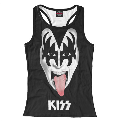 Майки борцовки Print Bar, Белый, Kiss
