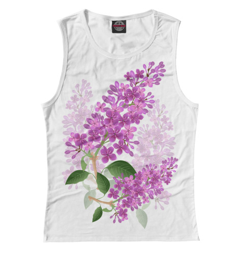 

Майки Print Bar, Белый, Lilac