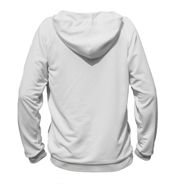 Женское худи с изображением Big Dick is Back in Town цвета Белый