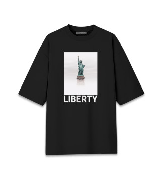 Мужская футболка оверсайз Liberty