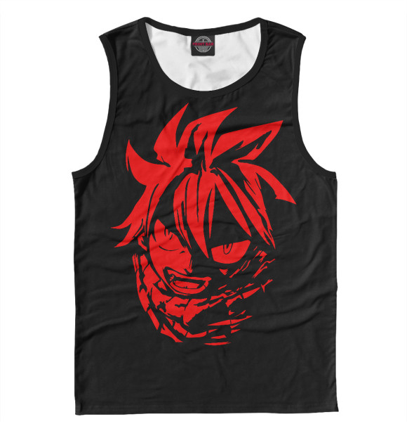 Мужская майка с притом Son Of Flame Dragon цвета Белый Мужская майка с изображением Son Of Flame Dragon цвета Белый