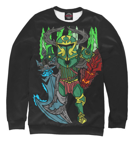 

Свитшоты Print Bar, Белый, Фан арт Wraith King