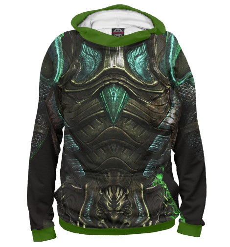 

Худи Print Bar, Белый, Glass armor