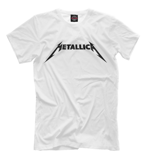 Футболка для мальчиков с изображением Metallica цвета Белый