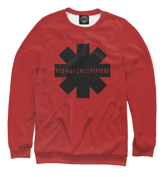 Свитшот для девочек с изображением Red Hot Chili Peppers цвета Белый