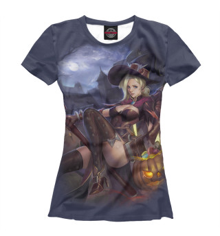 Женская футболка Mercy (Halloween)