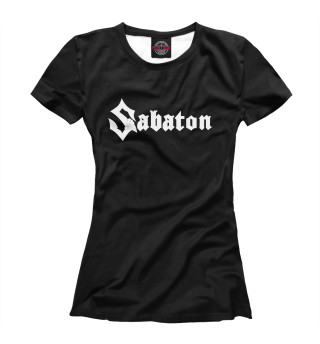 Женская футболка Sabaton