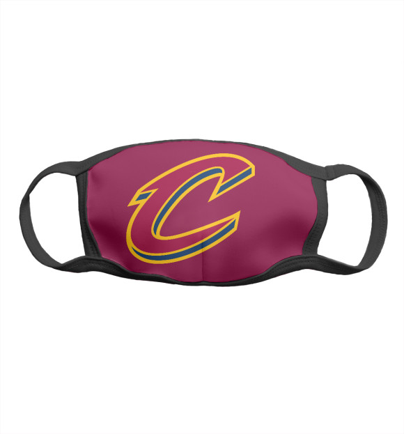 Маска тканевая с изображением Cleveland Cavaliers цвета Белый