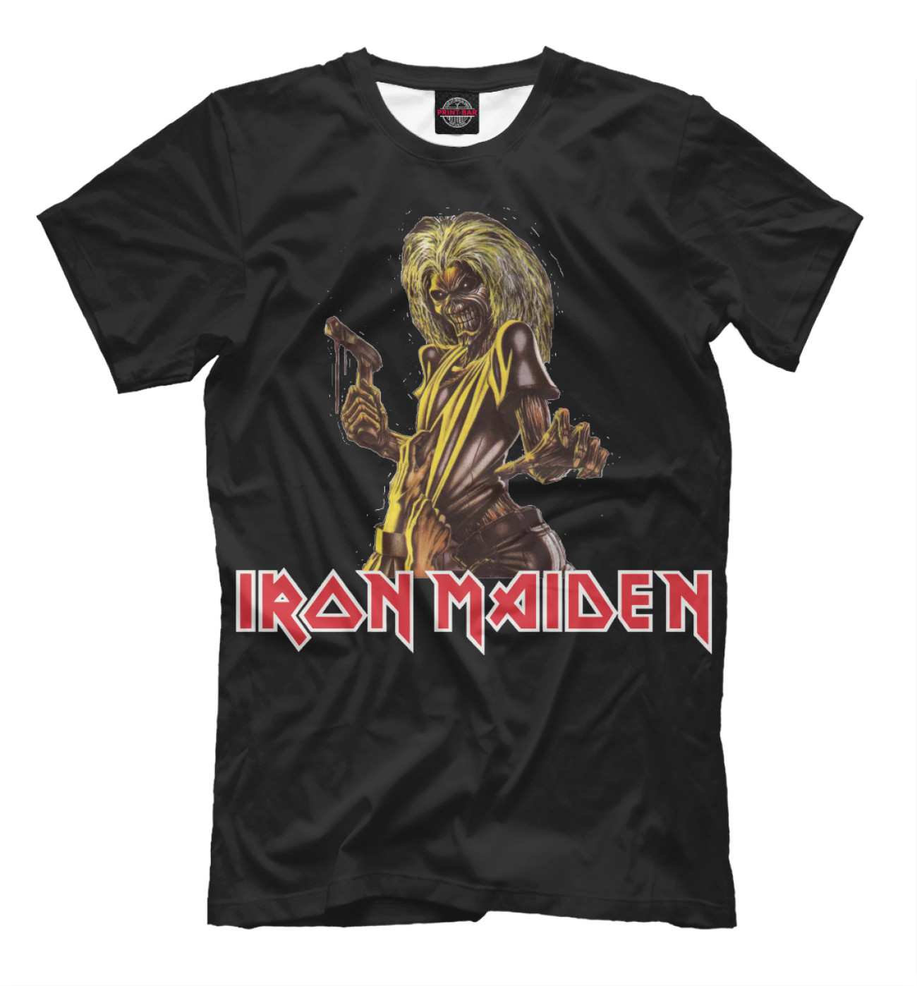 Мужская Футболка Iron Maiden, артикул: IRN-827750-fut-2