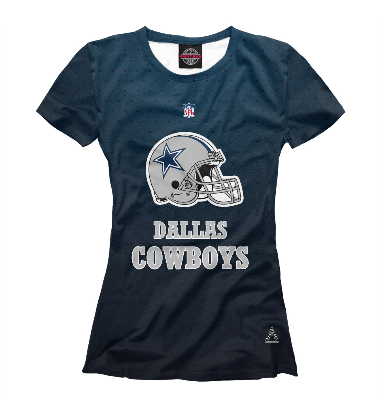Женская Футболка Dallas Cowboys, артикул: FTO-437458-fut-1
