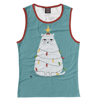 Cute christmas cat