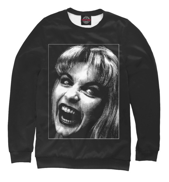 Женский свитшот с изображением Laura Palmer цвета Белый