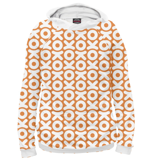 Женское худи с изображением Одноклассники цвета Белый