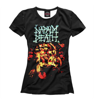Женская футболка Napalm Death