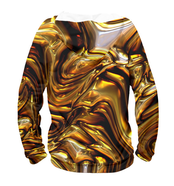 Мужское худи с притом Золотые краски цвета Белый Мужское худи с изображением Золотые краски цвета Белый